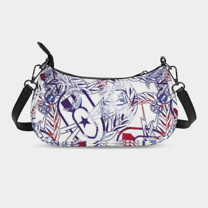 Print On Demand - Petite Canvas Purse - "It's 5 o'clock Somewhere" (Red, White, & BOOM!)